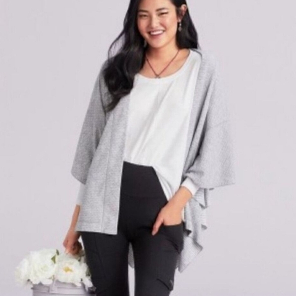 Cabi ATC Cape Gray Women's Sweater